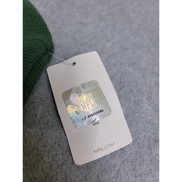 Men's New York Jets Fanatics Green Core Fundamental Cuffed Knit Hat - Picture 3 of 7